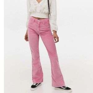 Vintage Mauigirl Pink Corduroy Flared Jeans